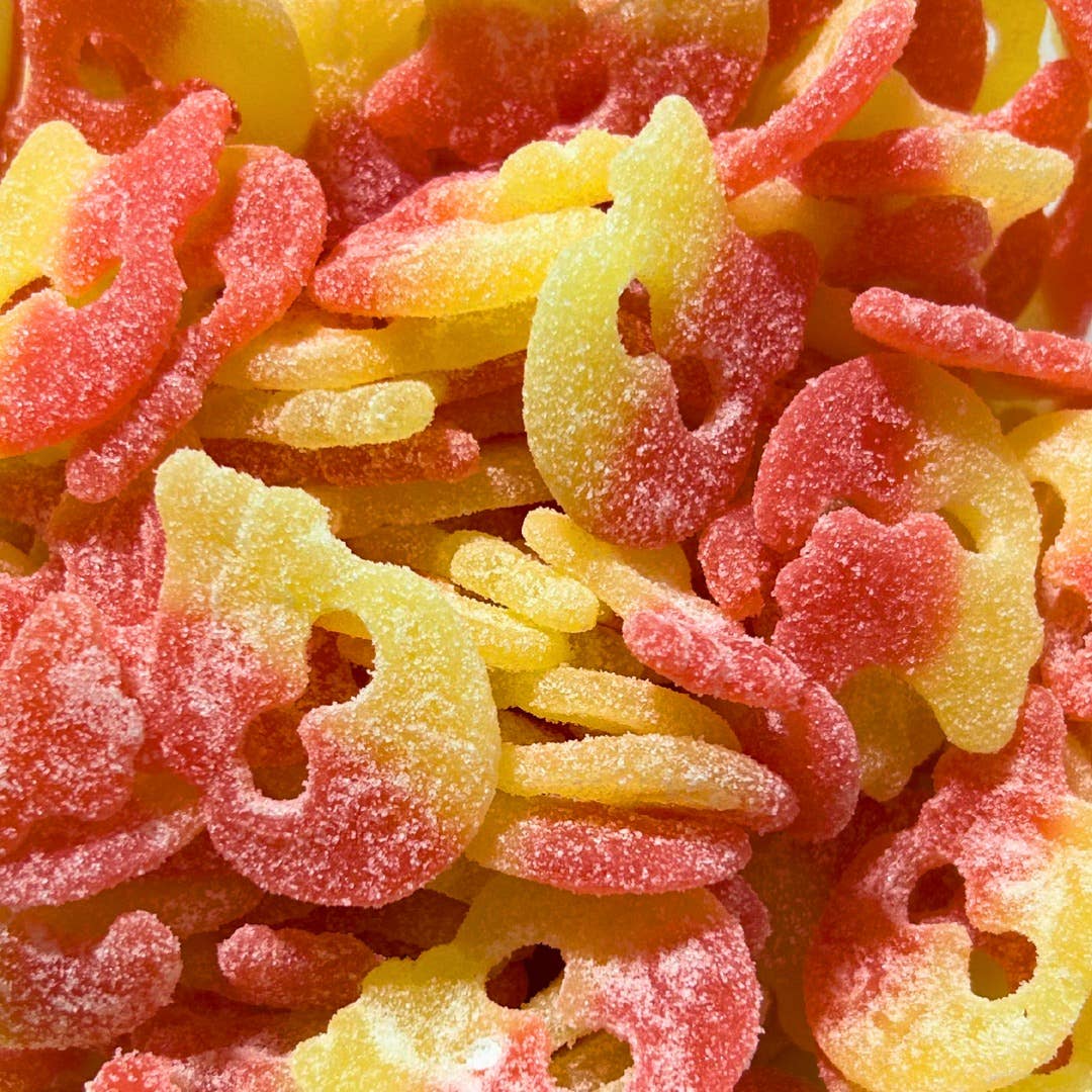 Bubs Sour Lemon Raspberry Mini Skulls