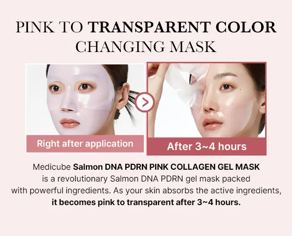 Medicube PDRN Pink Collagen Gel Mask