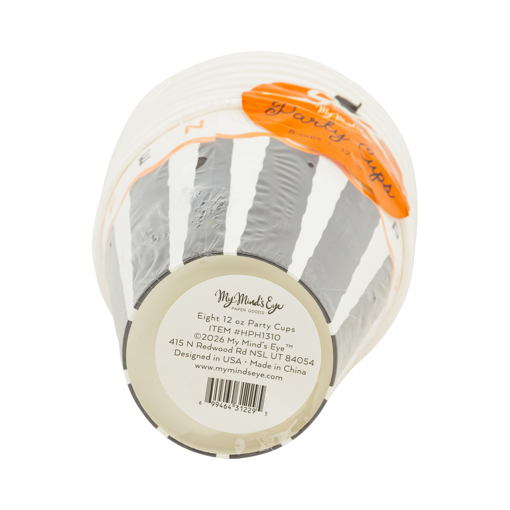 Happy Halloween Paper Cups
