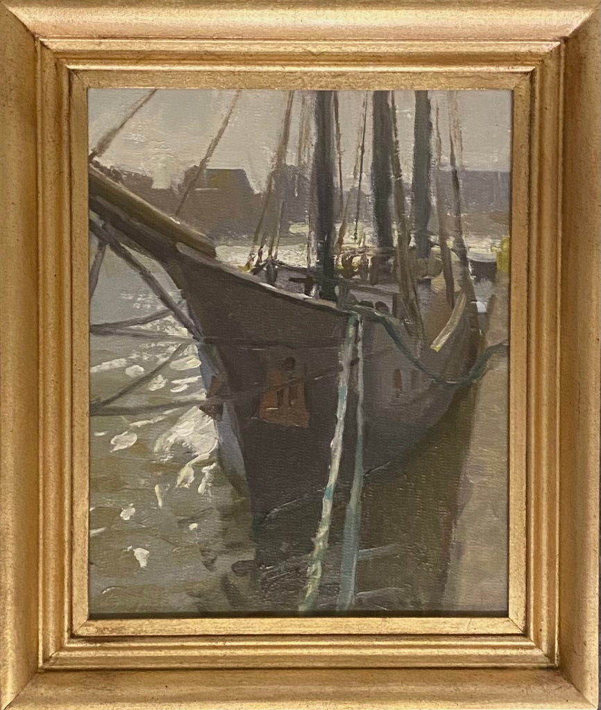 Ship in Bristol Harbor