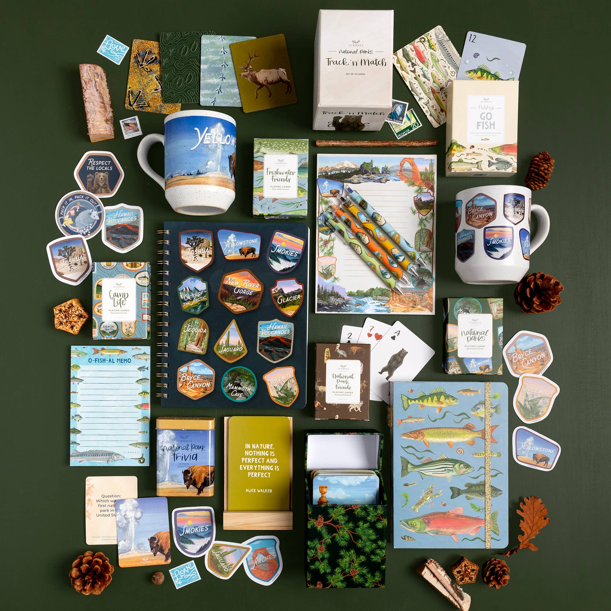 Freshwater Fish Go Fish Card Game