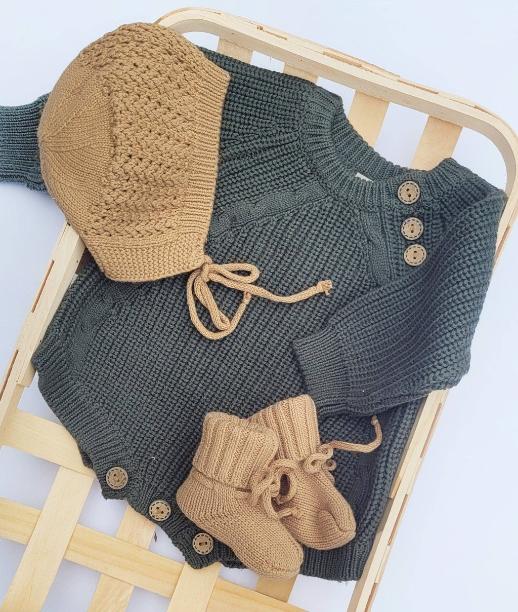 Elliot Knitted Sweater Romper