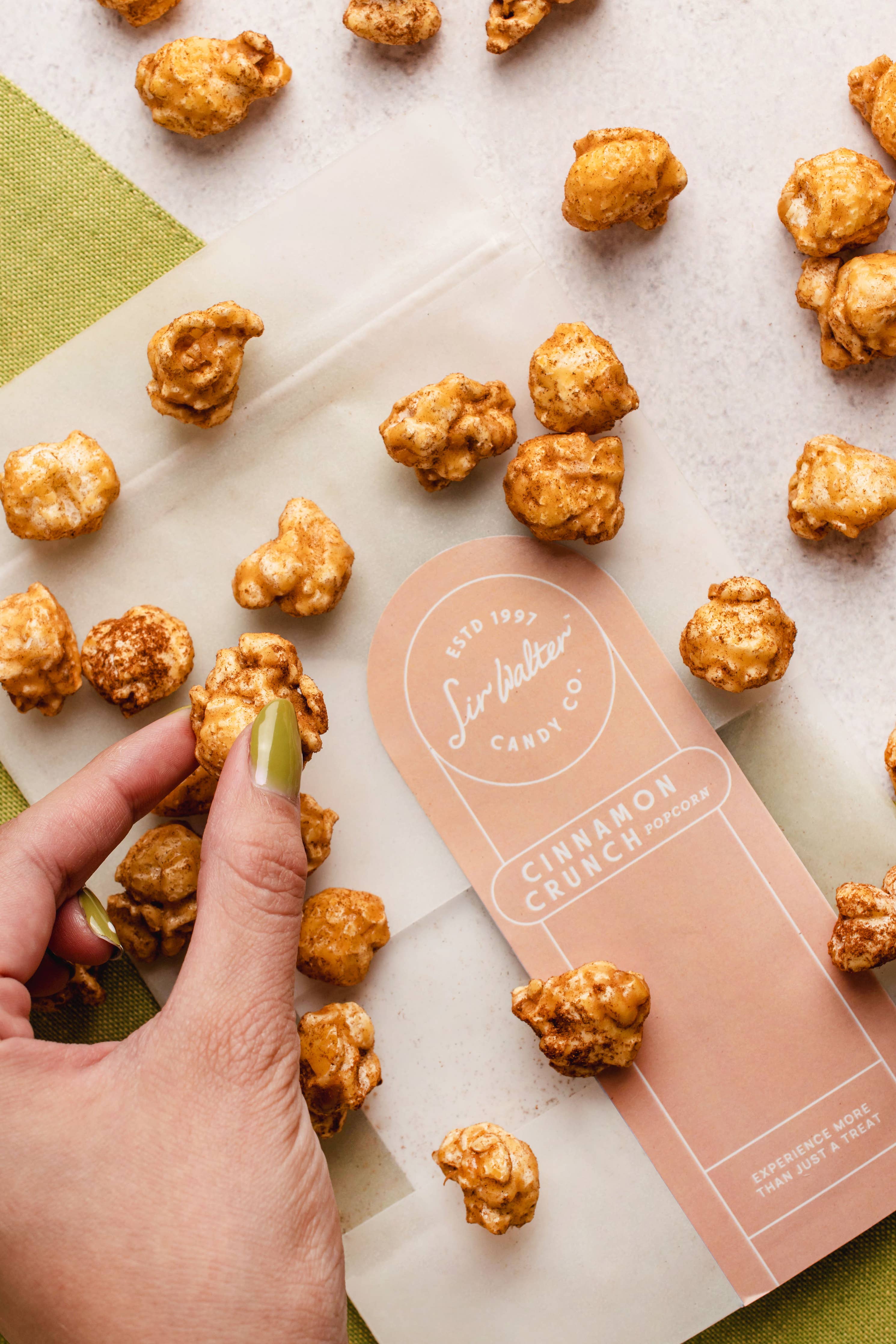 Artisanal Cinnamon Crunch Popcorn