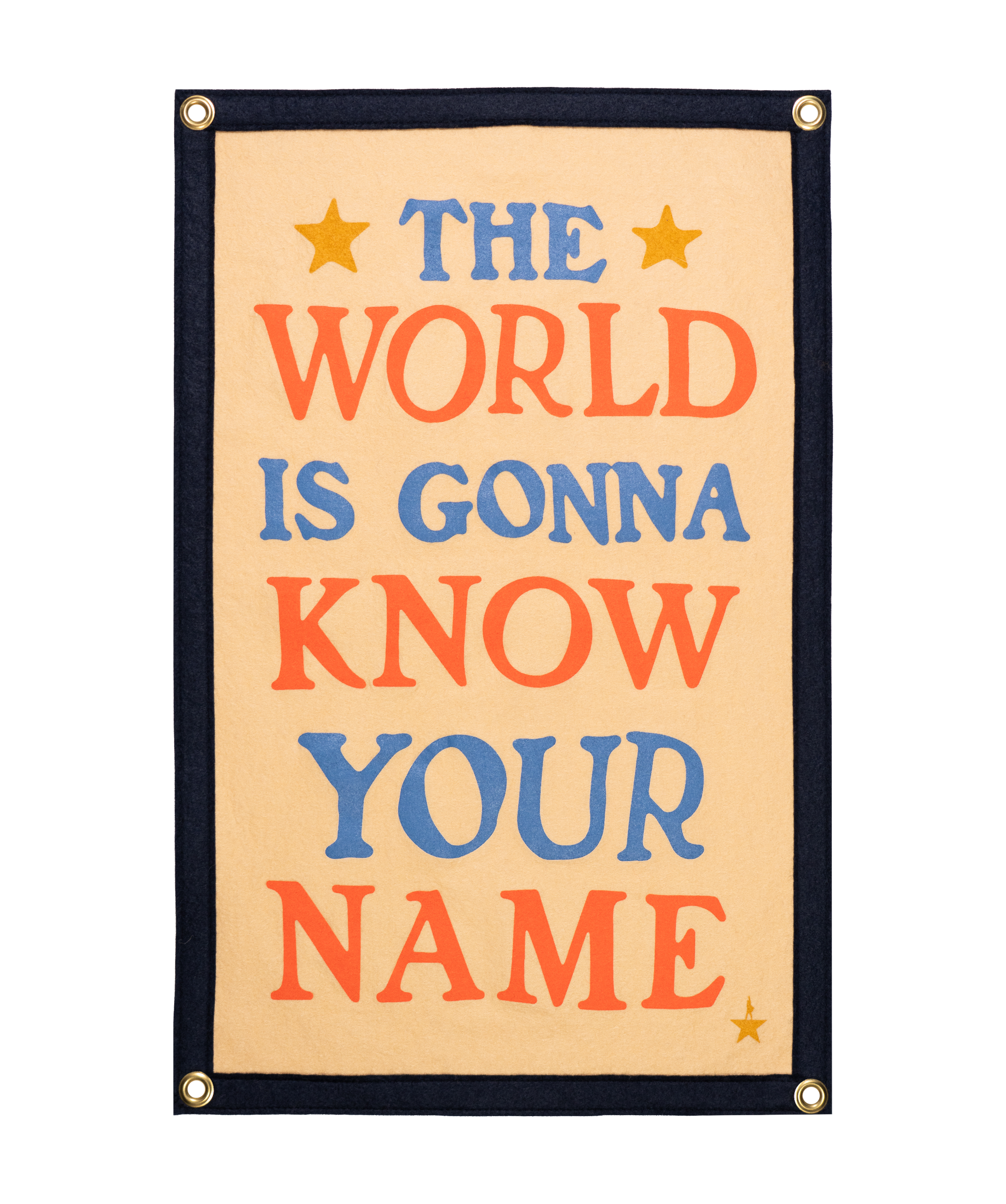 The World Is Gonna Know Your Name Flag (Hamilton x Oxford)