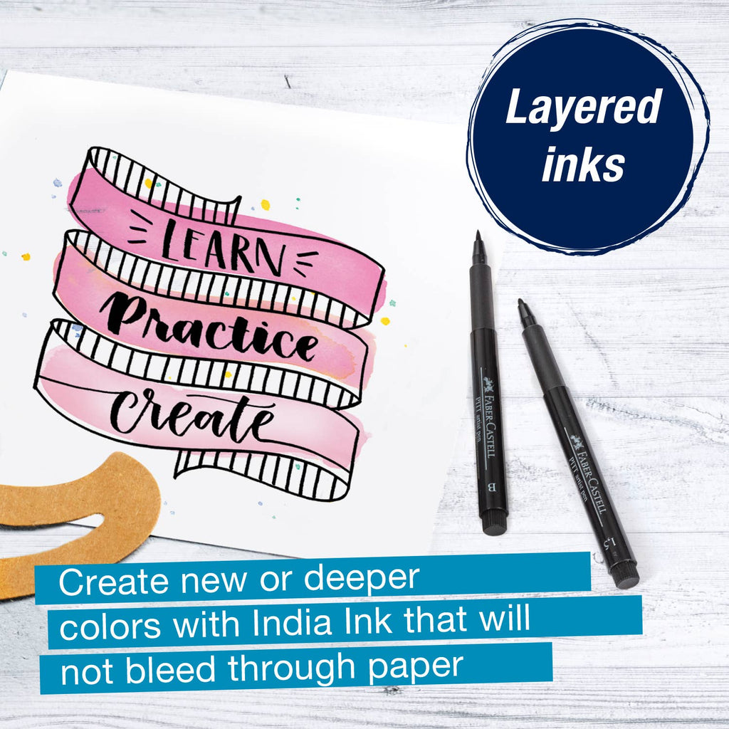 Modern Lettering Pitt Artist Pens