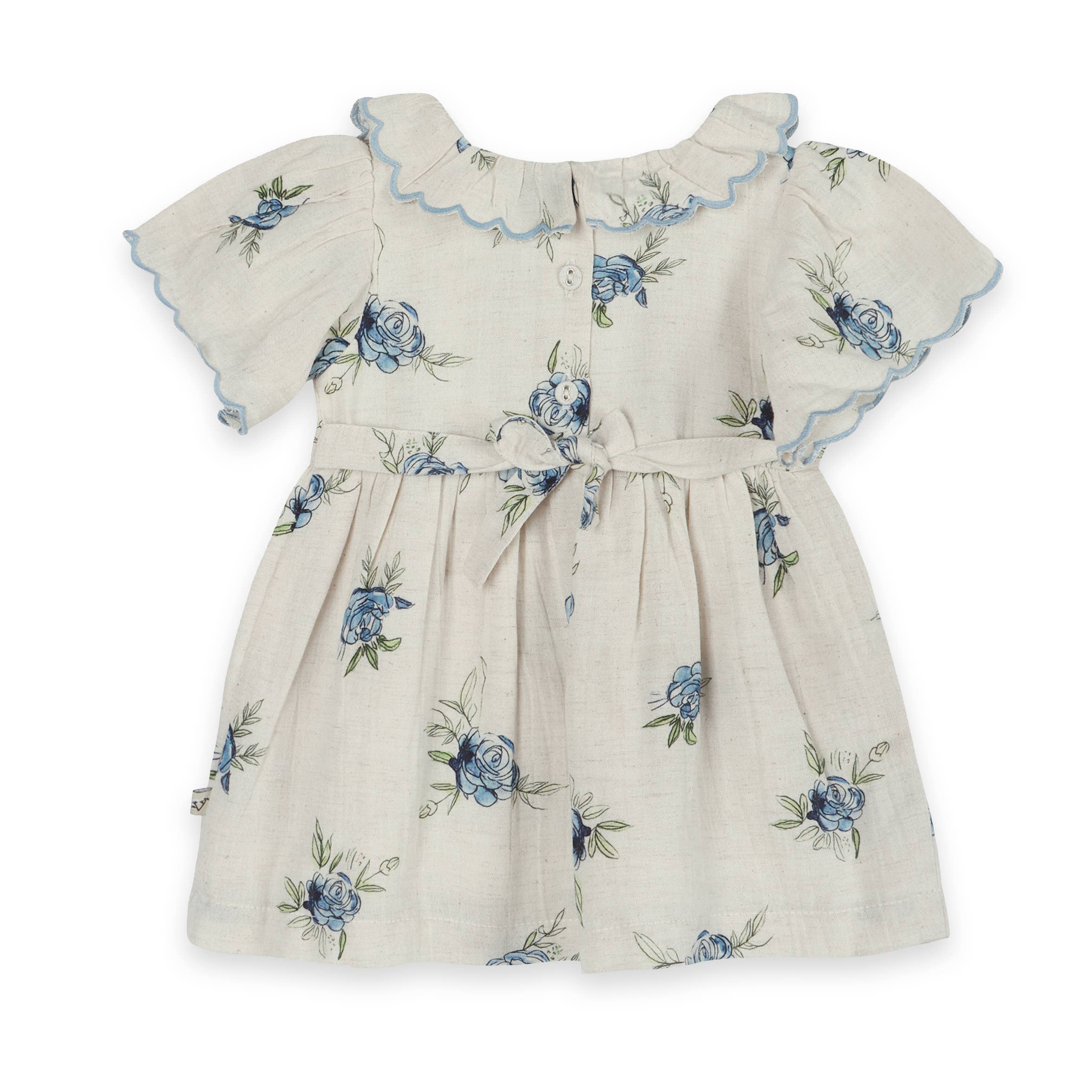 Katarina Floral Baby Dress + Bloomer Set
