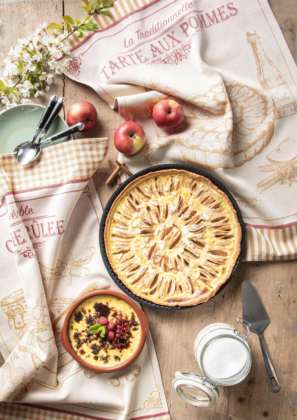 Apple Pie - Jacquard Tea Towel in Cotton