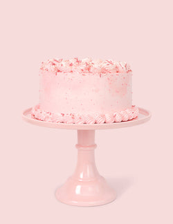 Melamine Cake Stand - Peony Pink