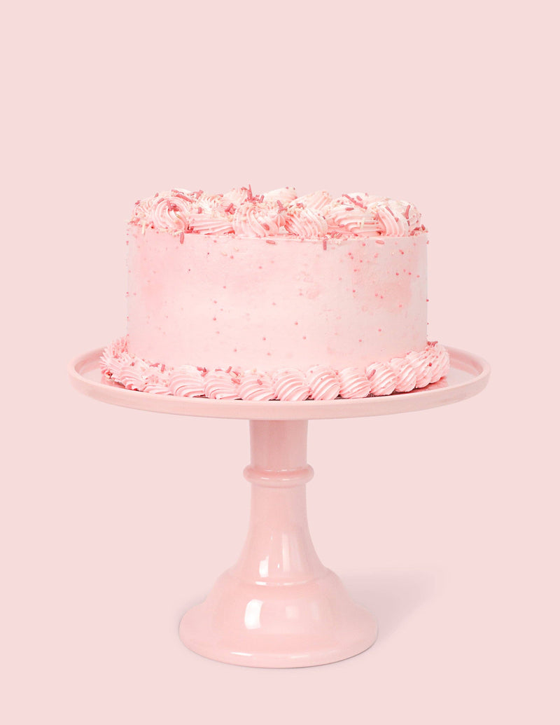 Melamine Cake Stand - Peony Pink