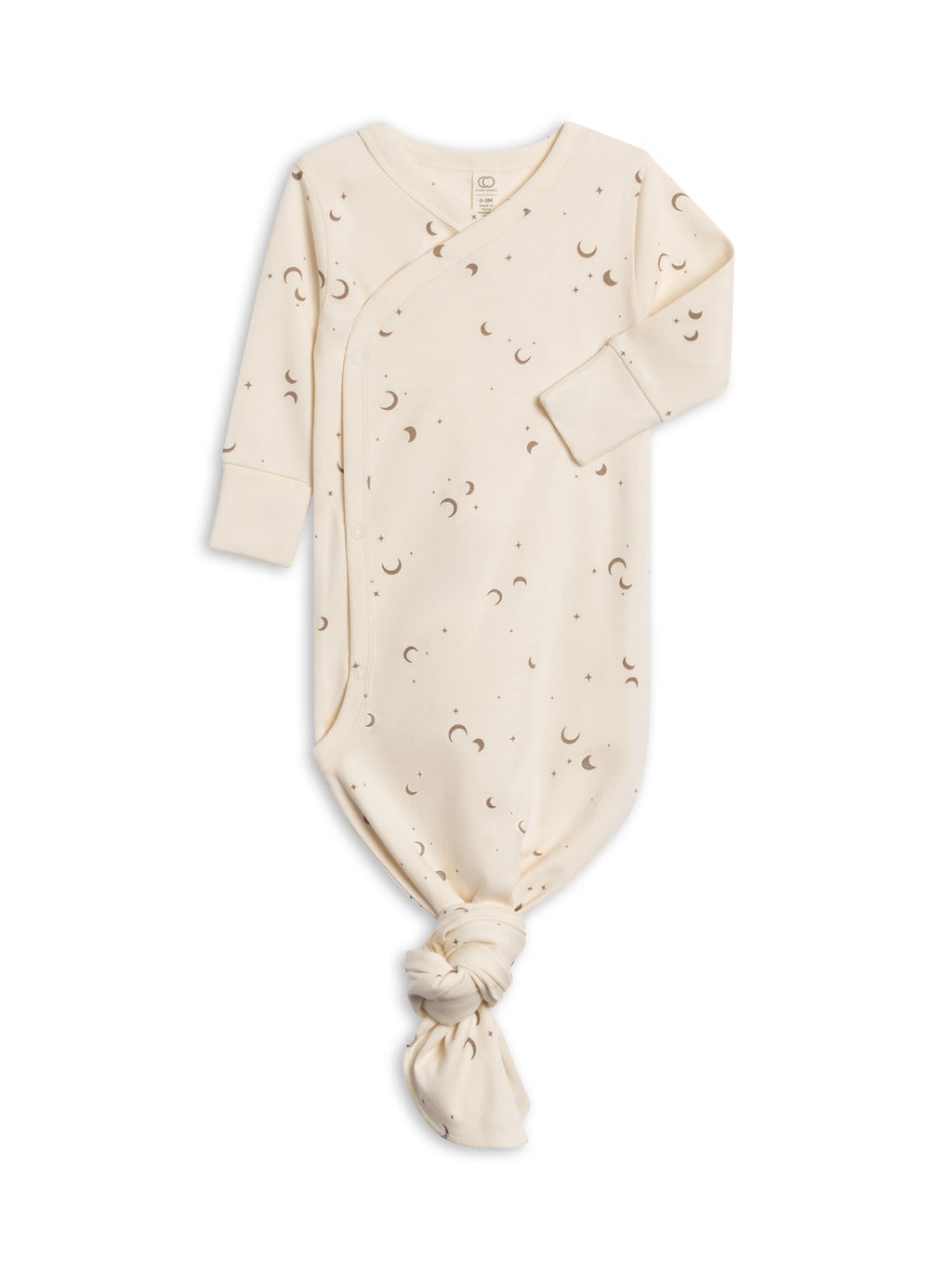 Organic Newborn Indy Kimono Gown