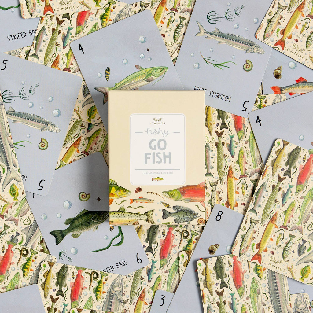 Freshwater Fish Go Fish Card Game