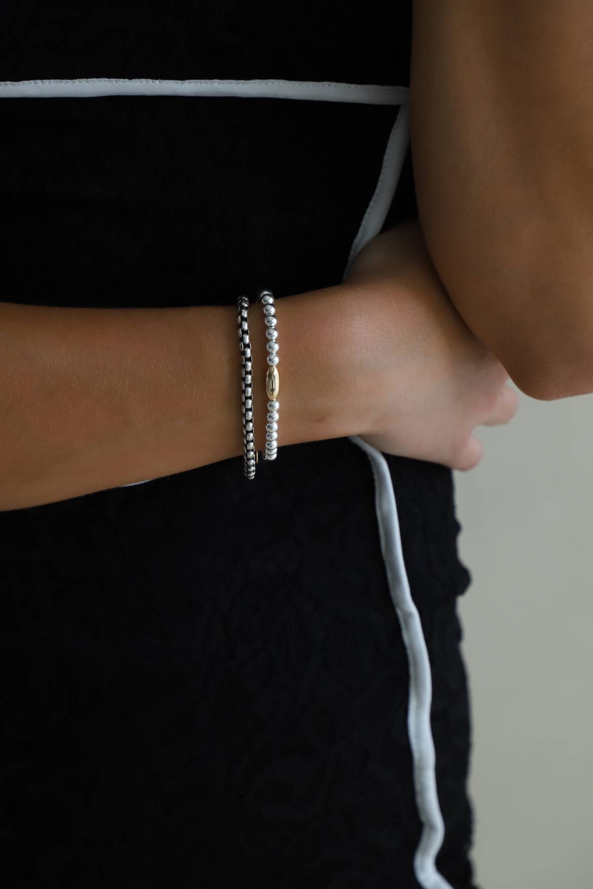Nova Round Box Chain Bracelet