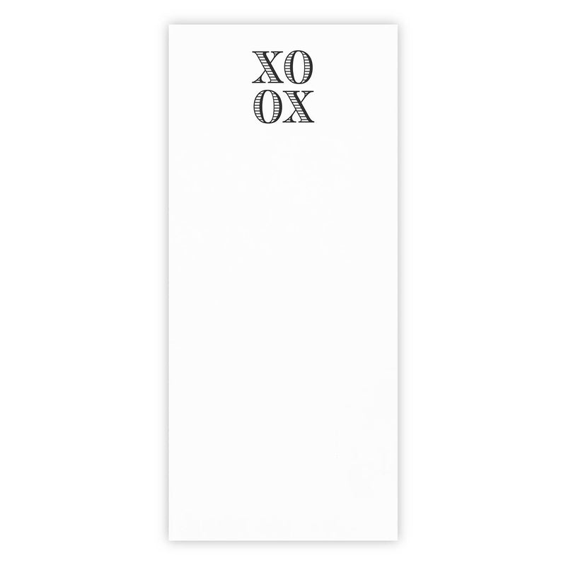 Notepaper in Acrylic Tray - XoXo