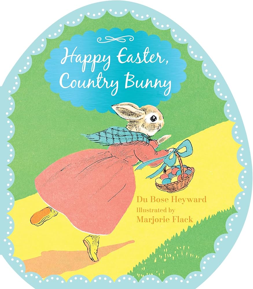 Happy Easter, Country Bunny Shaped