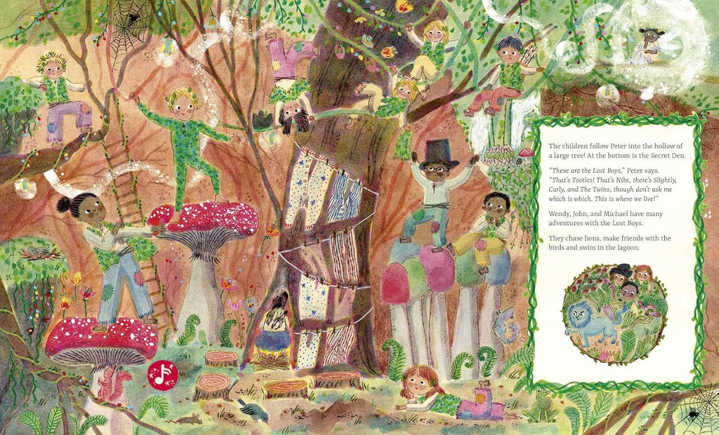 Peter Pan: A Pop Out Sound Adventure Book