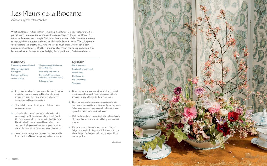 Fleurs: Bouquets, Arrangements, and French Floral Inspirations