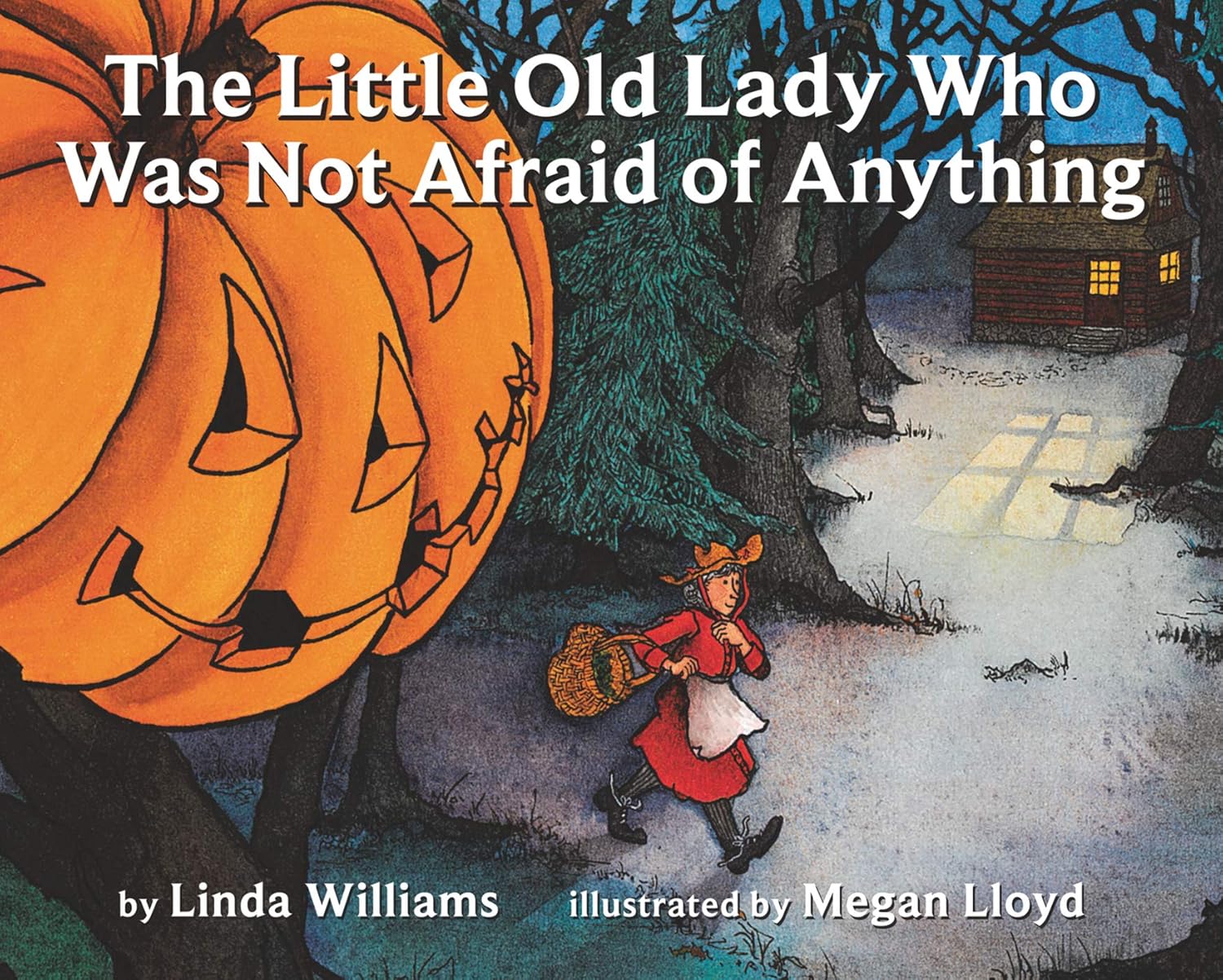 The Little Old Lady Who Was Not Afraid of Anything: A Halloween Book for Kids - Paperback