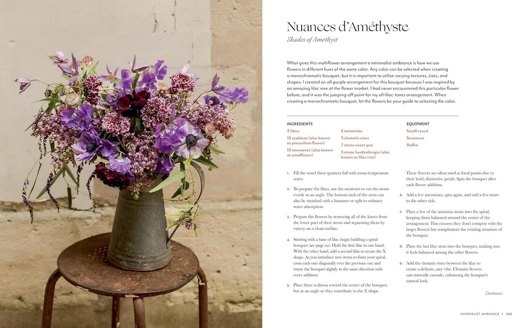 Fleurs: Bouquets, Arrangements, and French Floral Inspirations