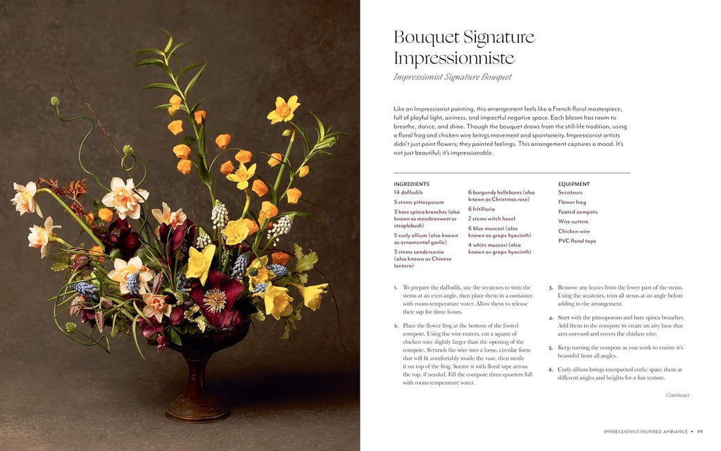Fleurs: Bouquets, Arrangements, and French Floral Inspirations