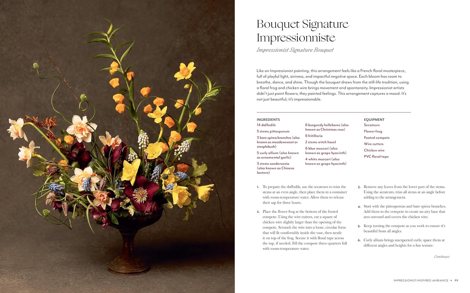 Fleurs: Bouquets, Arrangements, and French Floral Inspirations