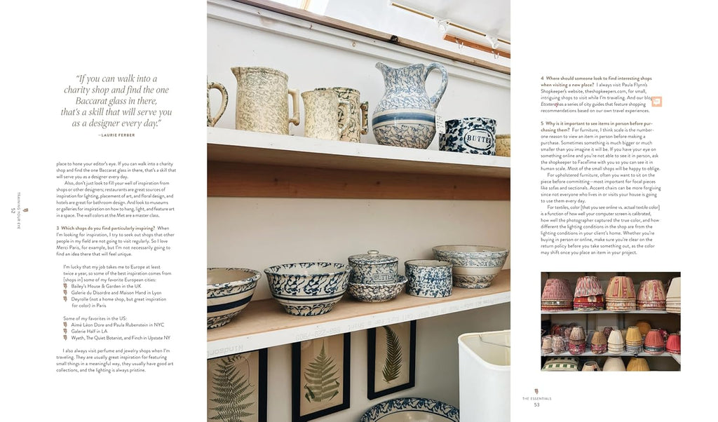 The Essentials: The Art of Interior Design – The Fox Shop and Market