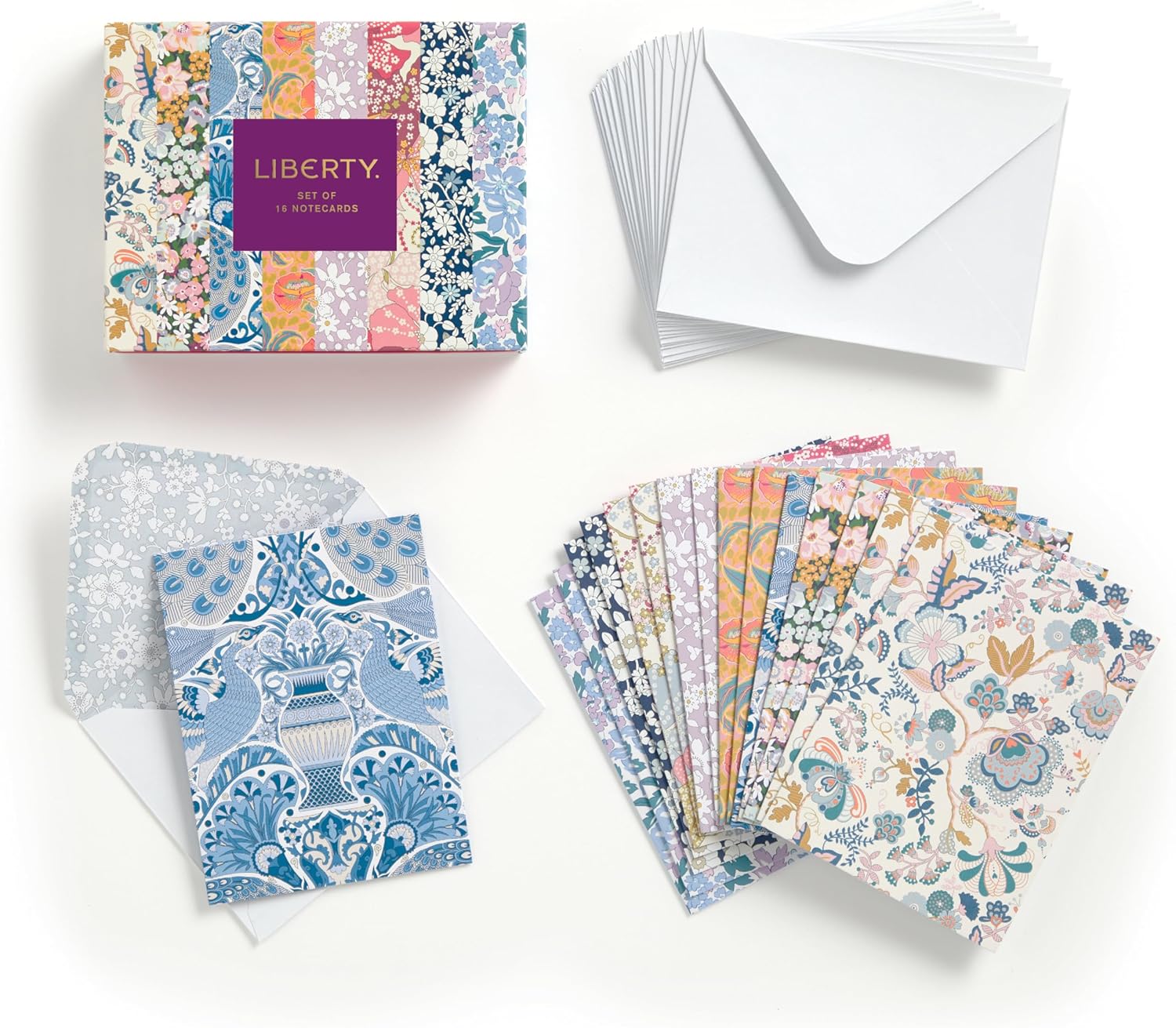 Liberty Floral Greeting Assortment Notecard Set Volume 2