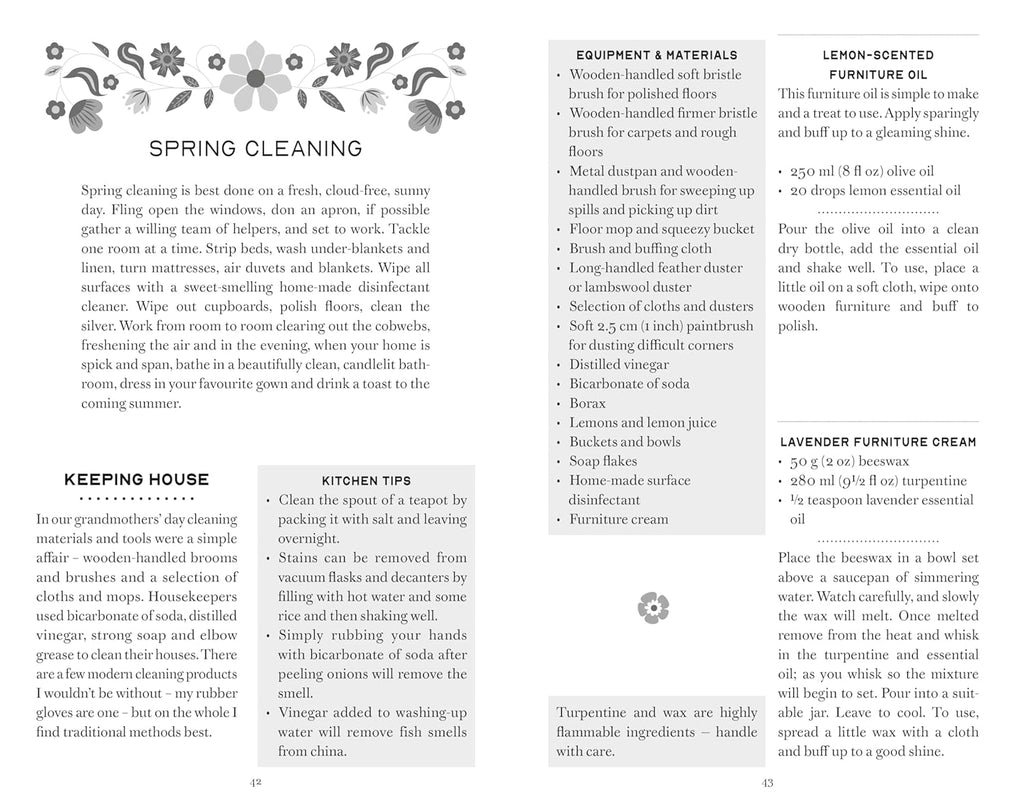 Homemaking and Housekeeping: Forgotten Wisdom for Modern Times