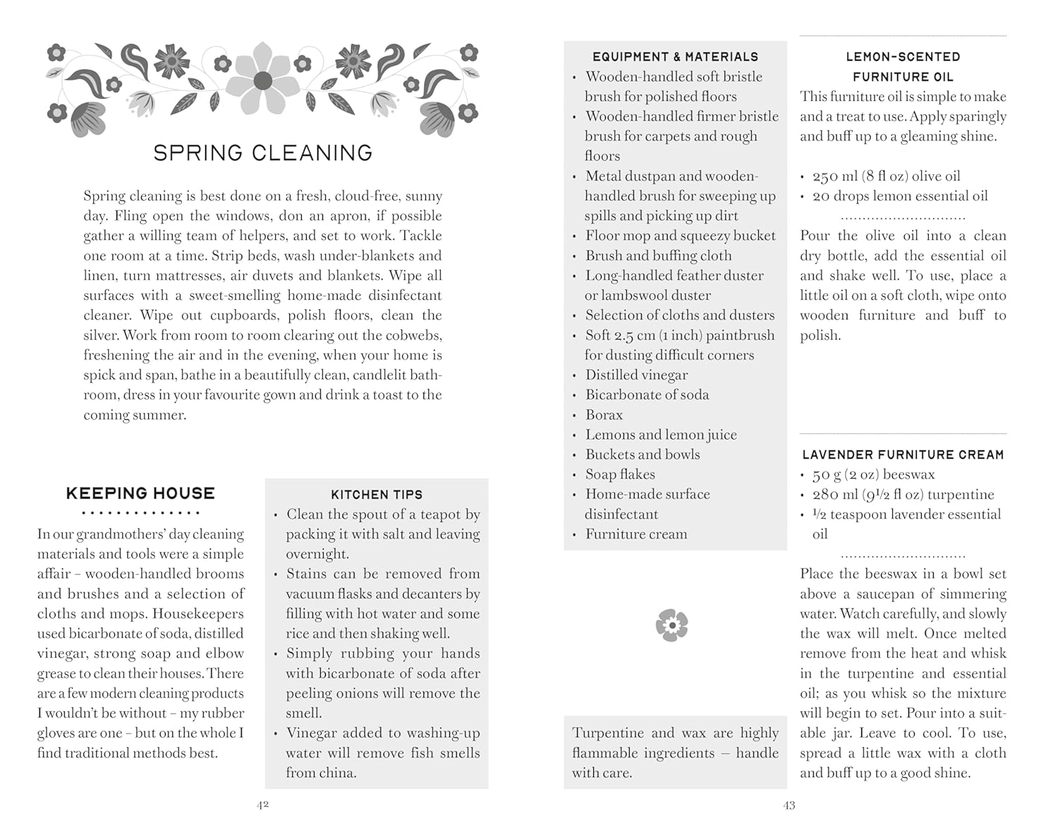 Homemaking and Housekeeping: Forgotten Wisdom for Modern Times