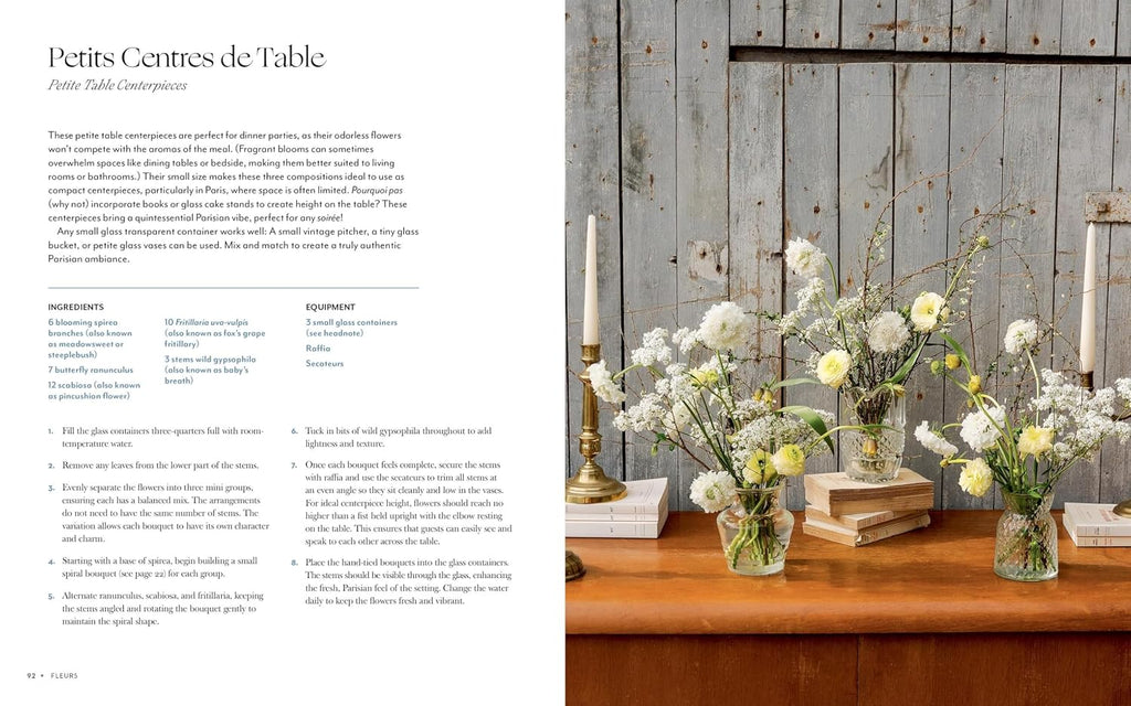 Fleurs: Bouquets, Arrangements, and French Floral Inspirations