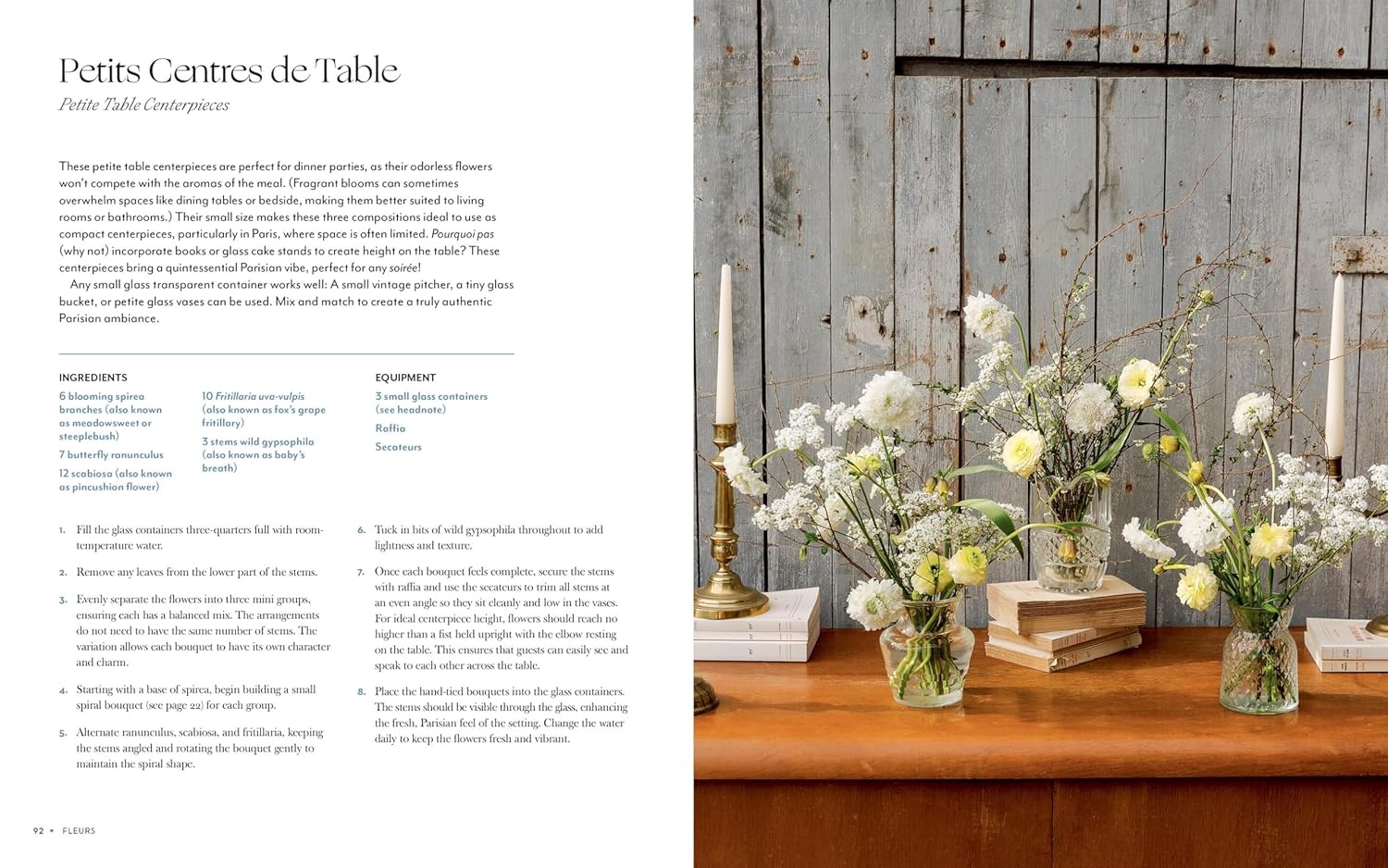 Fleurs: Bouquets, Arrangements, and French Floral Inspirations