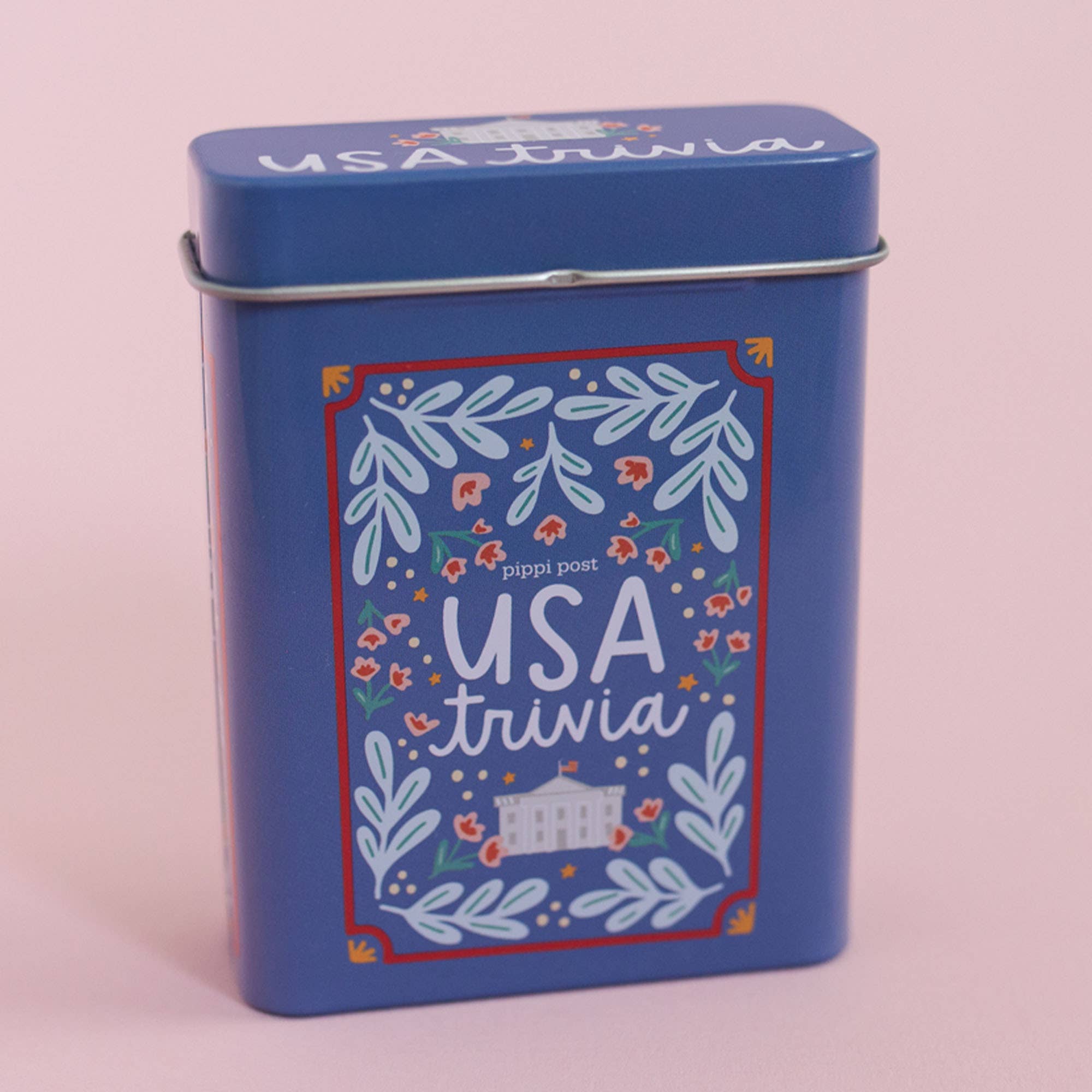 USA Trivia Game Tin