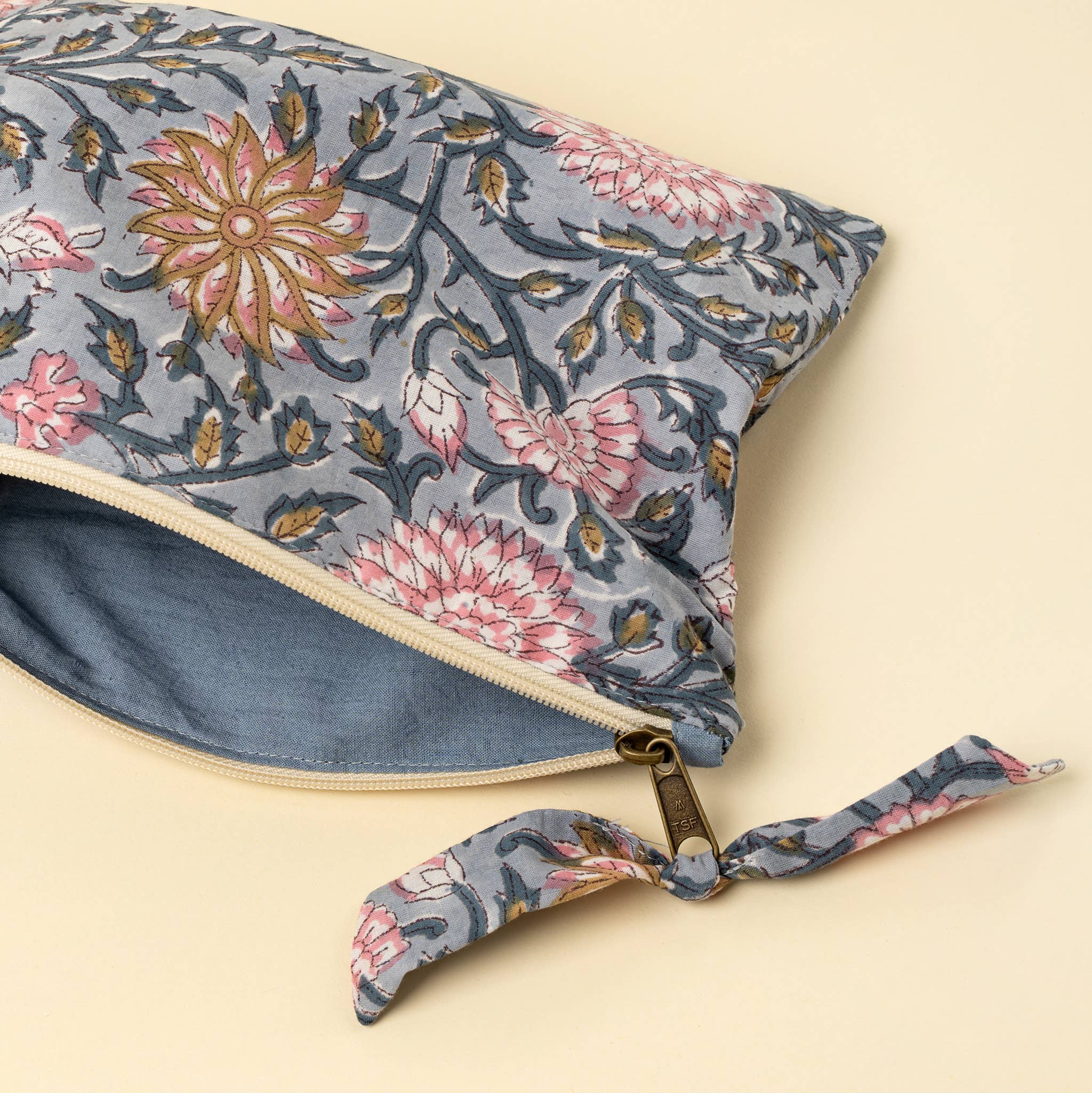 Block Print Pouch