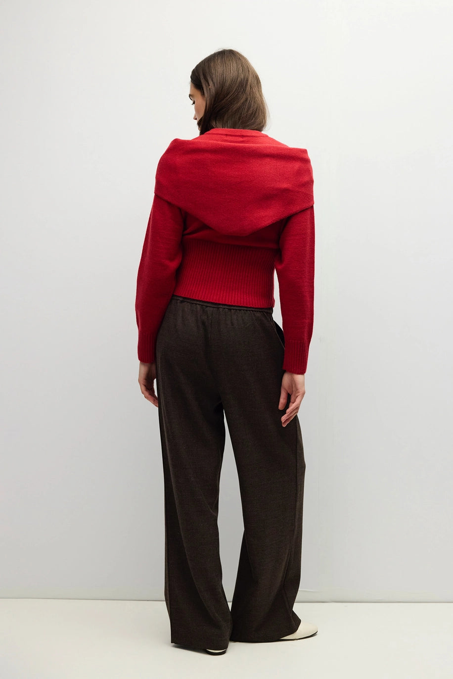 The Briana Cardigan & Scarf Set