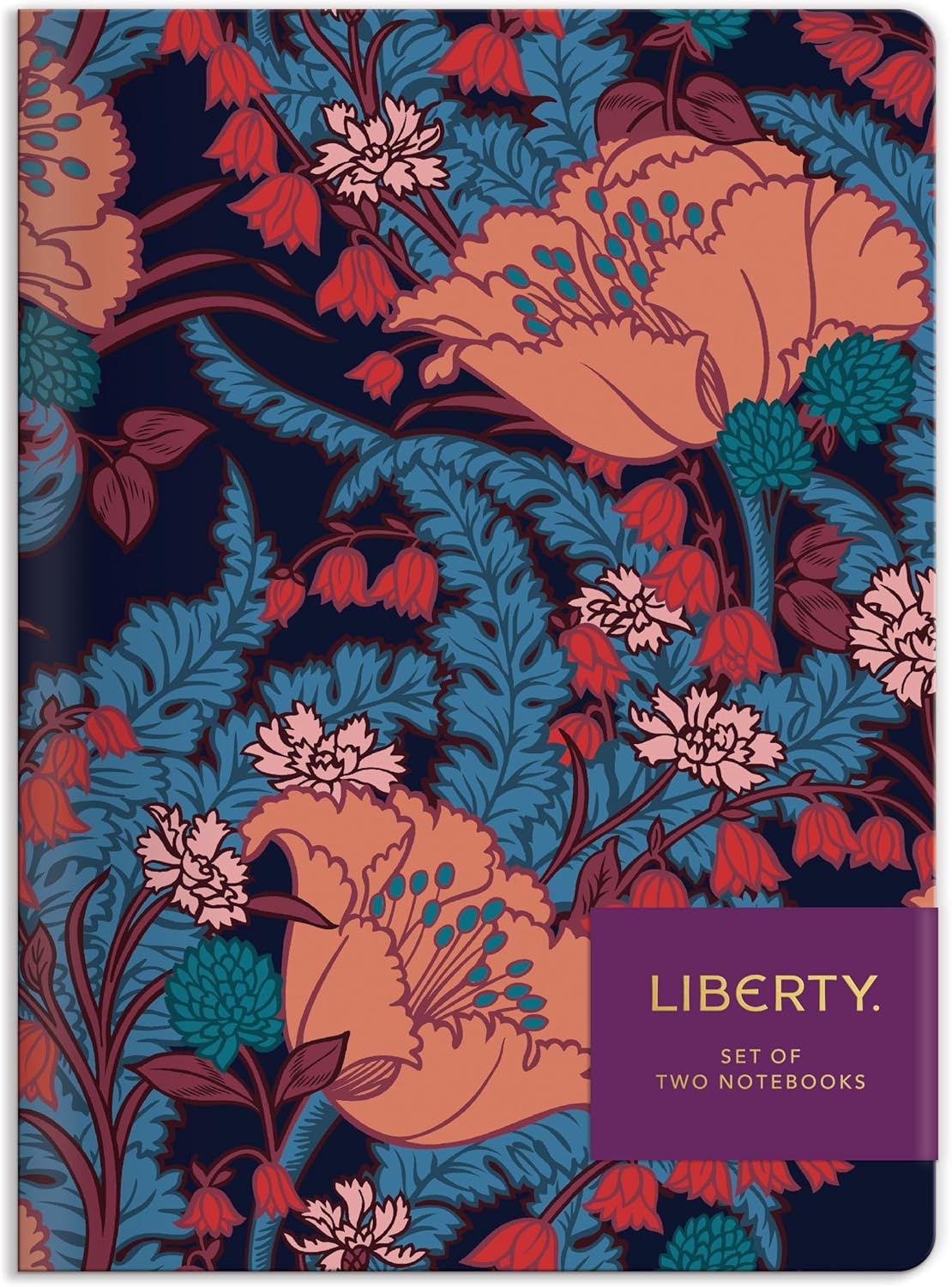 Liberty London Floral Writers Notebook Set