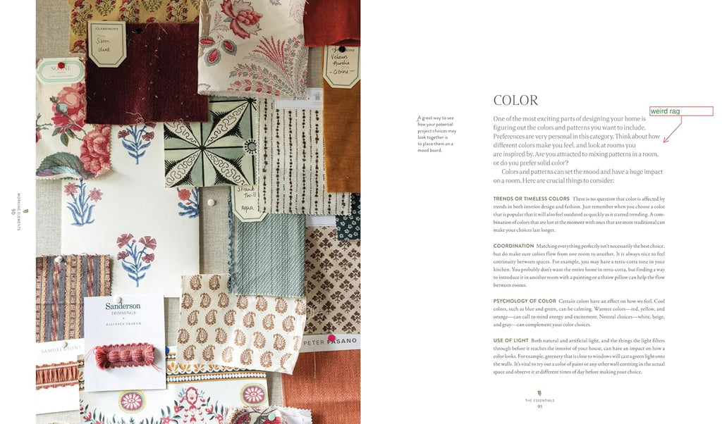 The Essentials:  The Art of Interior Design