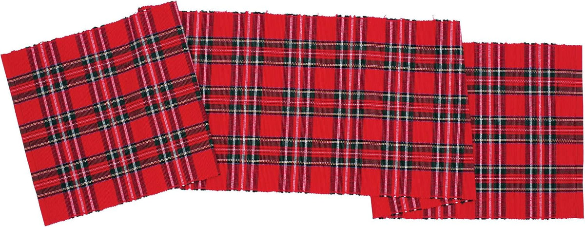 Arlington Plaid Table Runner