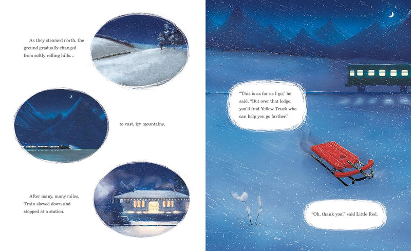 Little Red Sleigh: A Heartwarming Christmas Book