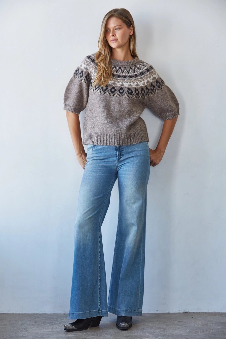 Knit Fair Isle Pullover