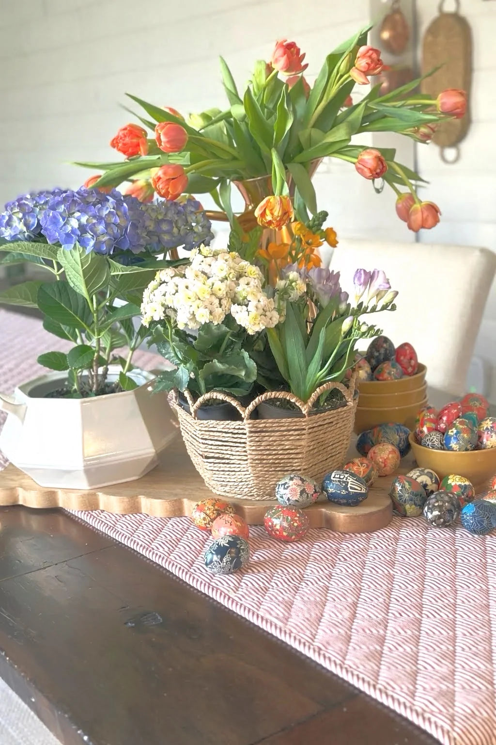 Heritage Ticking Stripe Table Runner
