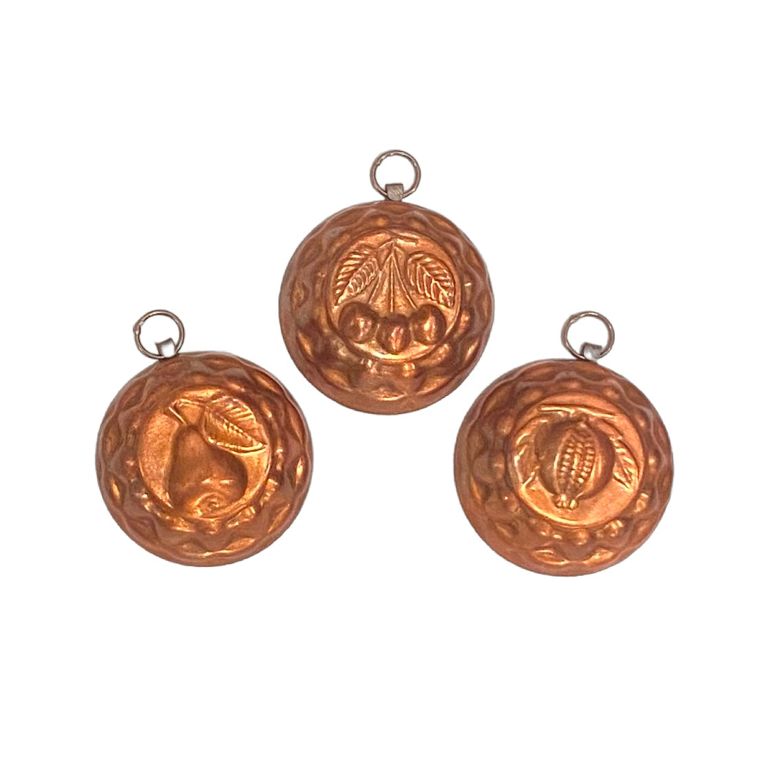 French Copper Miniature Molds Set