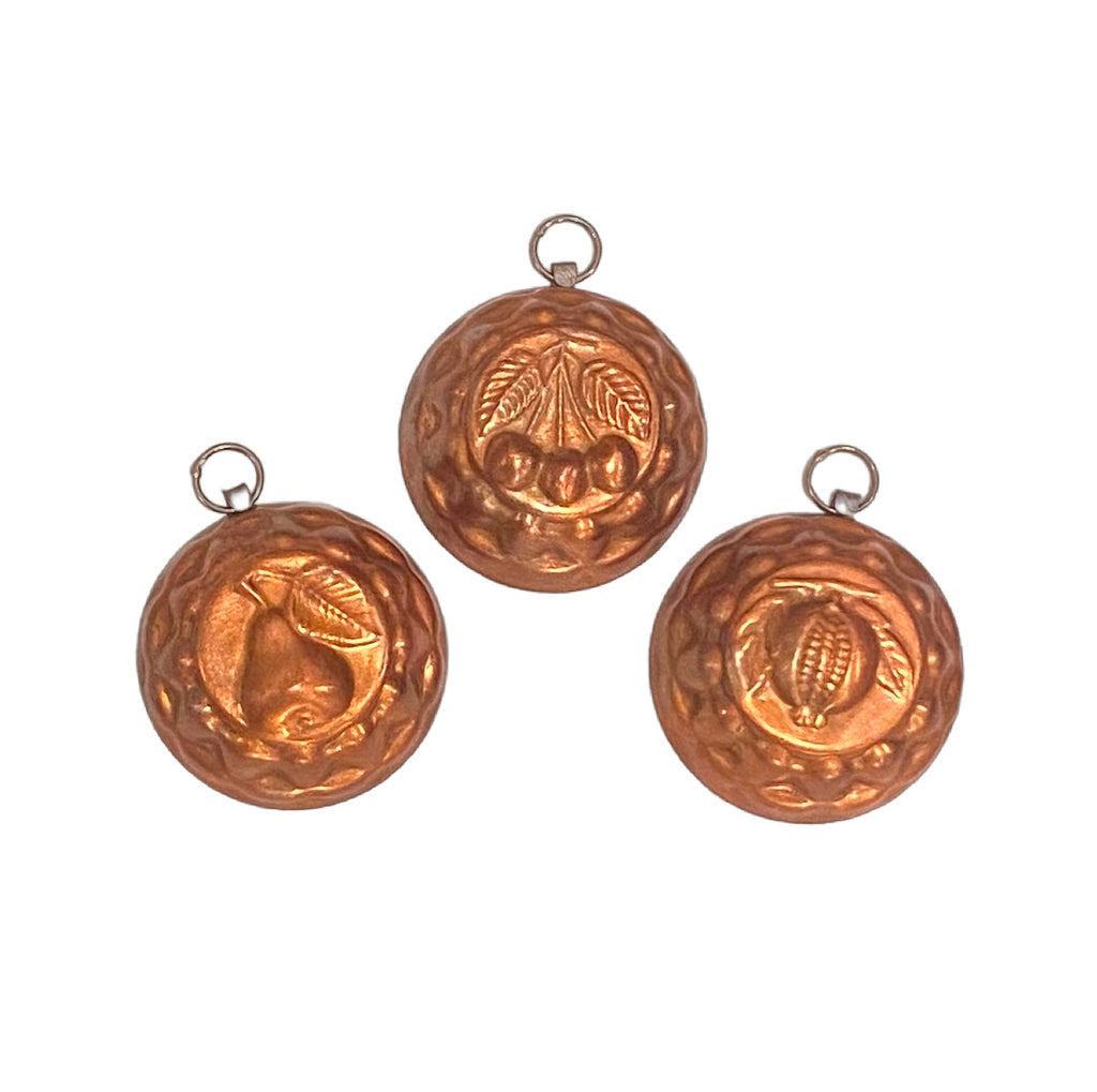 French Copper Miniature Molds Set