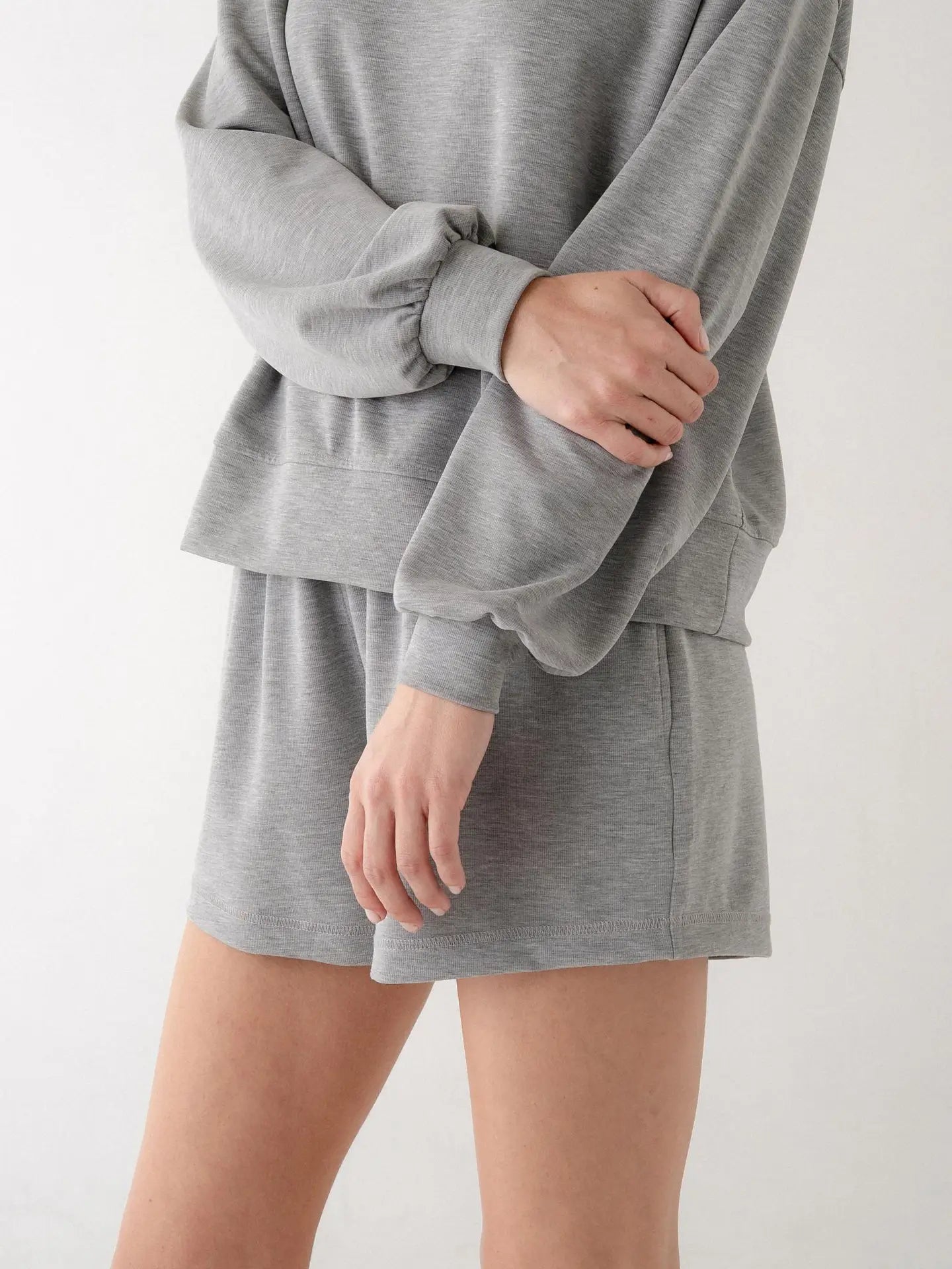 Lounge Elastic Waist Shorts