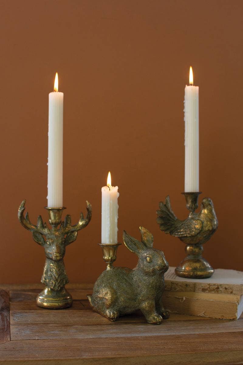 Deer Taper Candle Holder