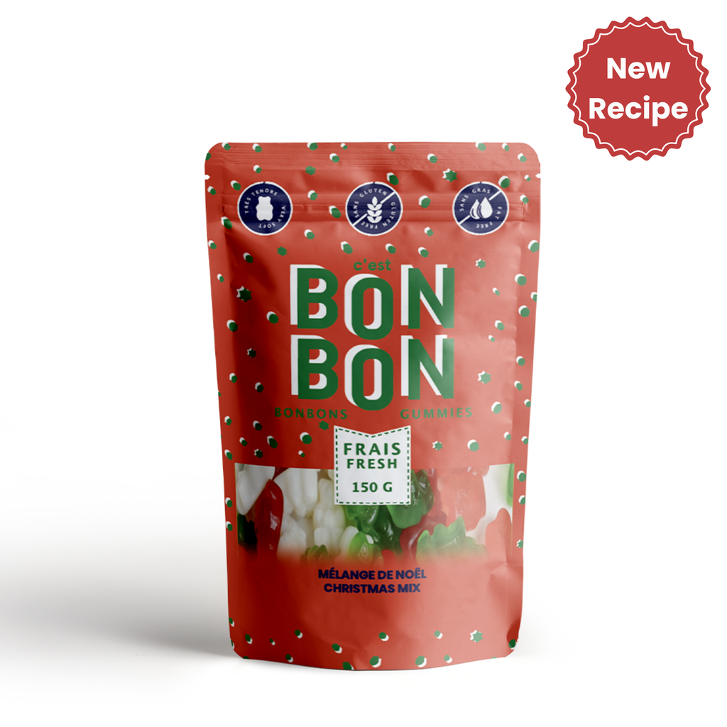 Christmas Mix Bon Bon Gummy Candies