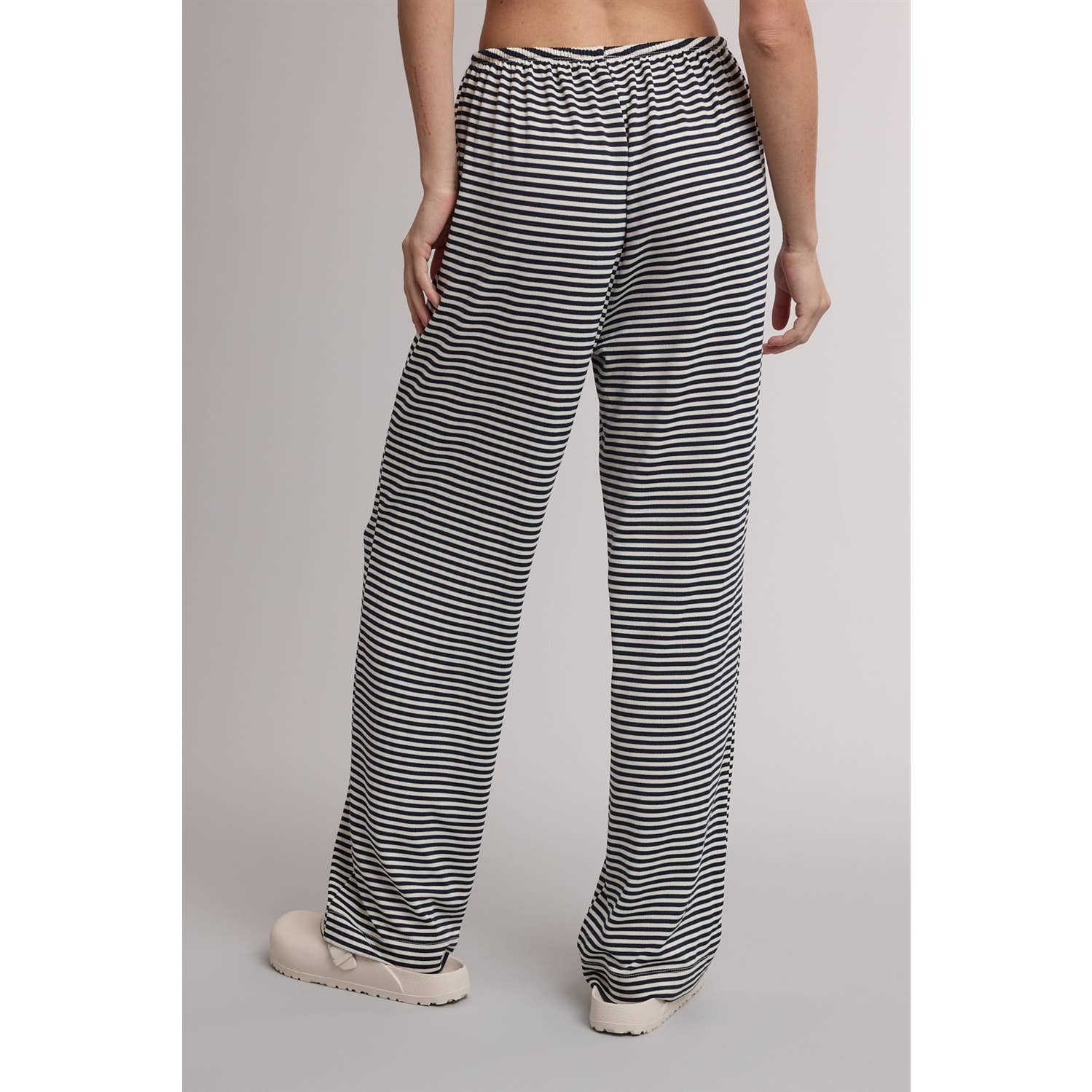 Stripe Drawstring Pants