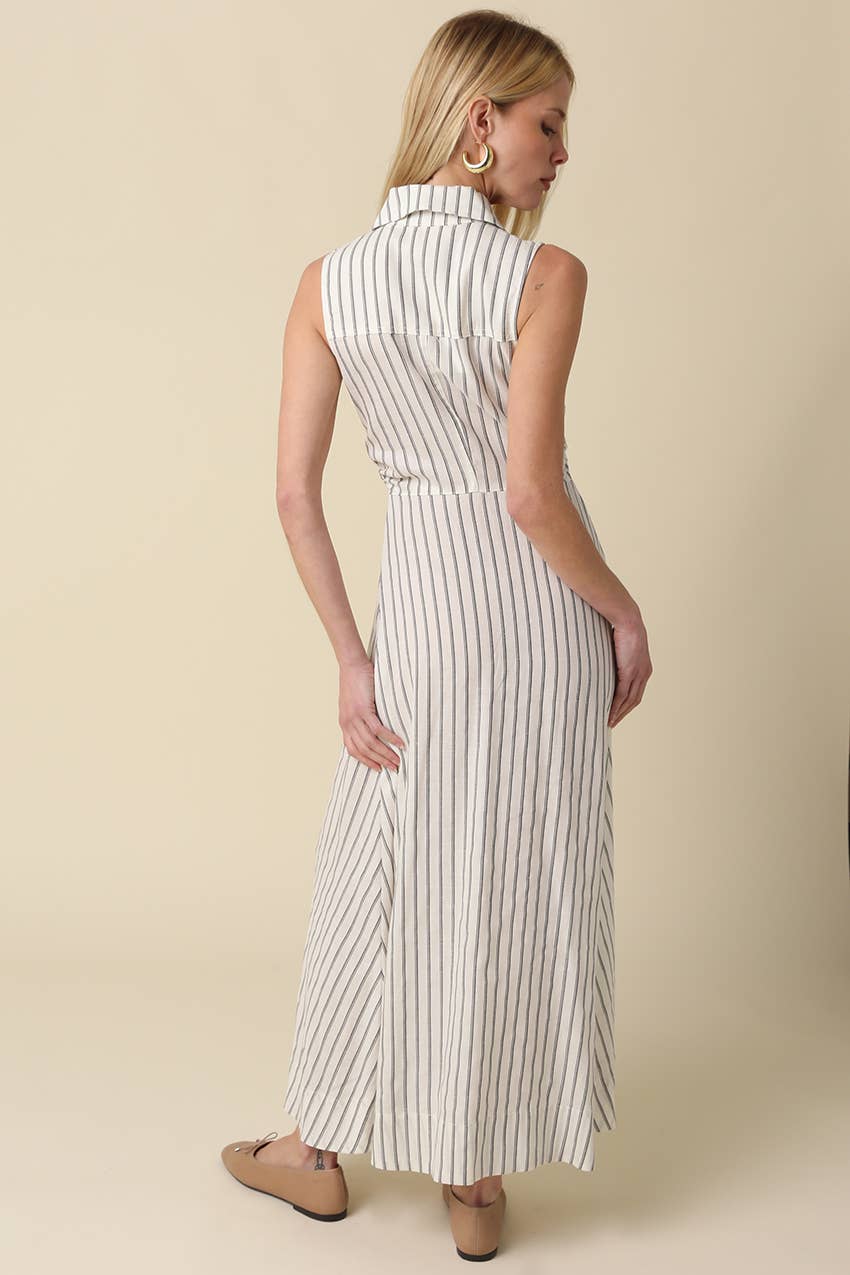 Carly Striped Maxi Dress