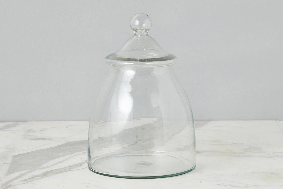Vintage Glass Bon Bon Jar