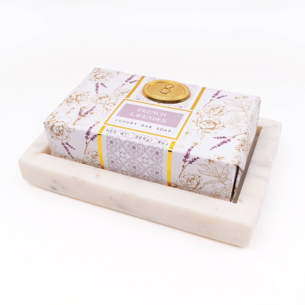 White Marble Soap Dish
