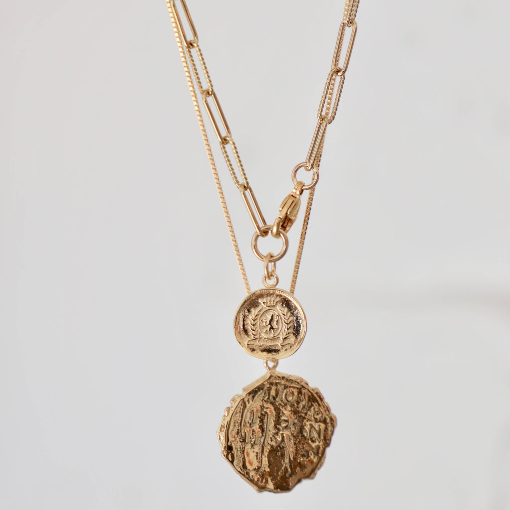Lora Coin Necklace