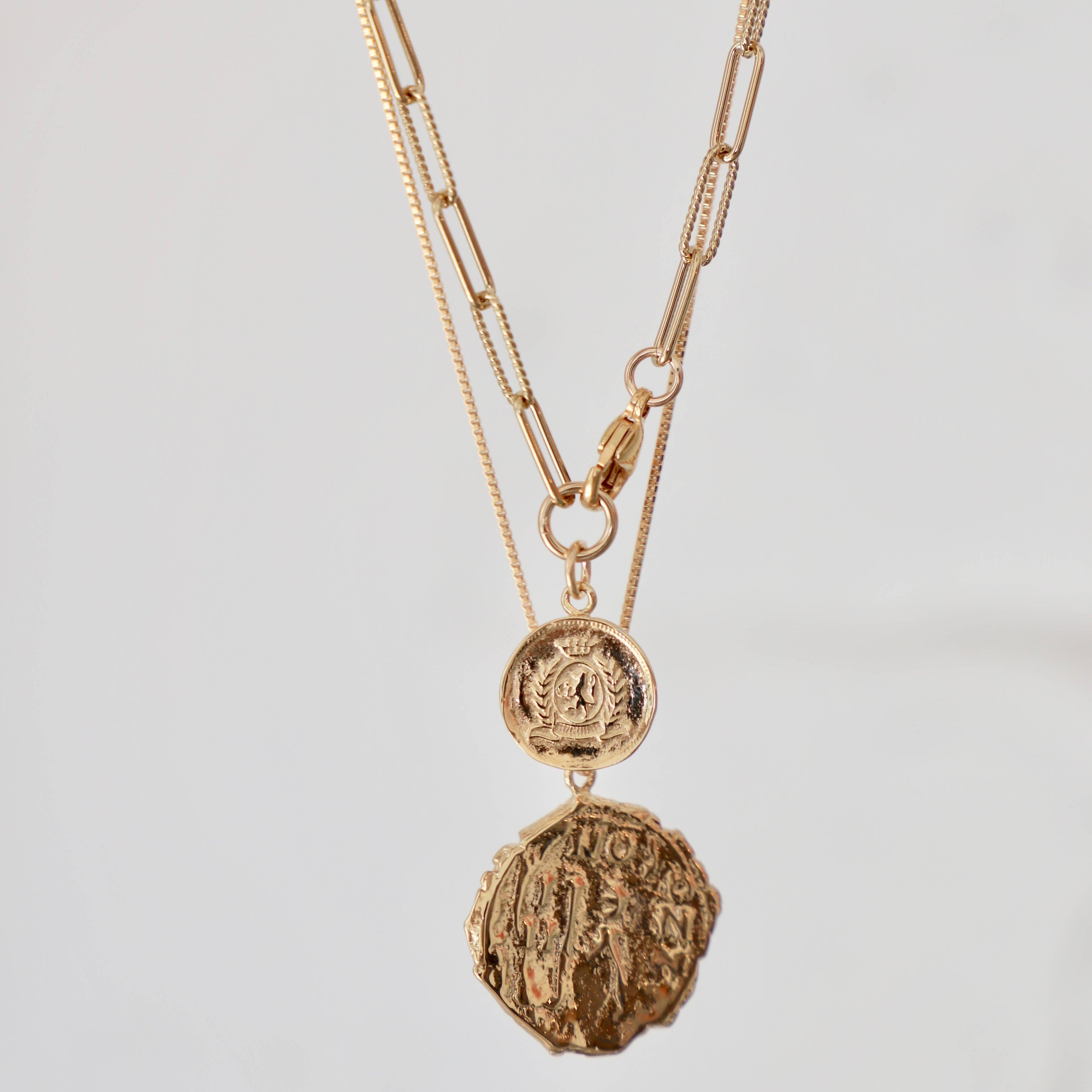 Lora Coin Necklace